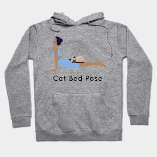 The Cat Bed Pose Hoodie